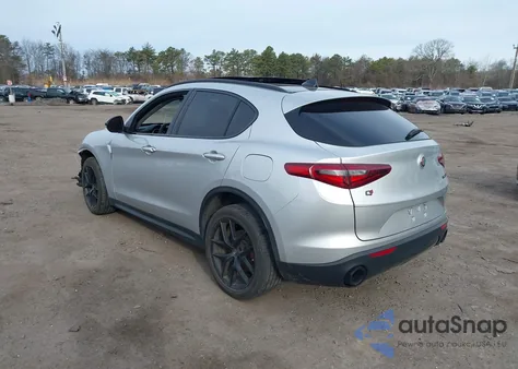 2019 Alfa Romeo Stelvio Sport Awd из США, поврежденный, VIN ZASPAKAN3K7C69645